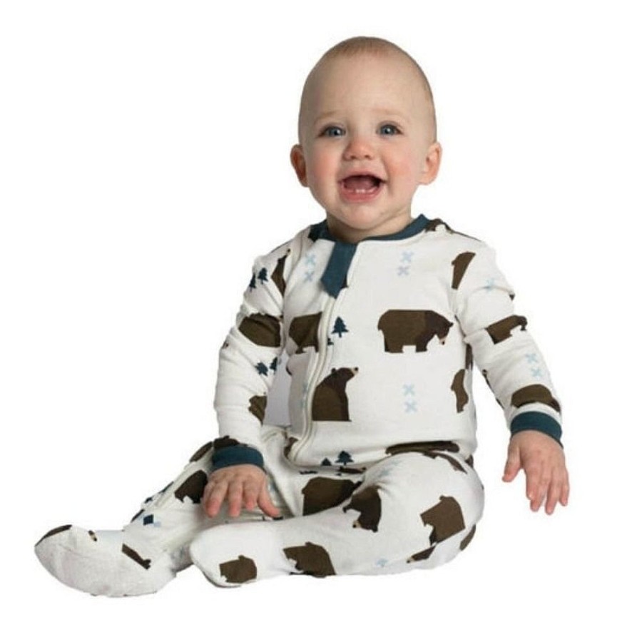 Nursery Snuggle Bugz | Patterned Organic Footed Sleepers