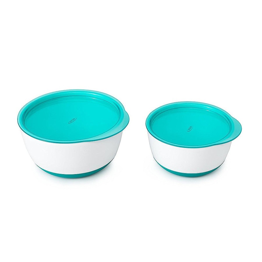 Feeding Snuggle Bugz | Small & Large Bowl Set - Teal