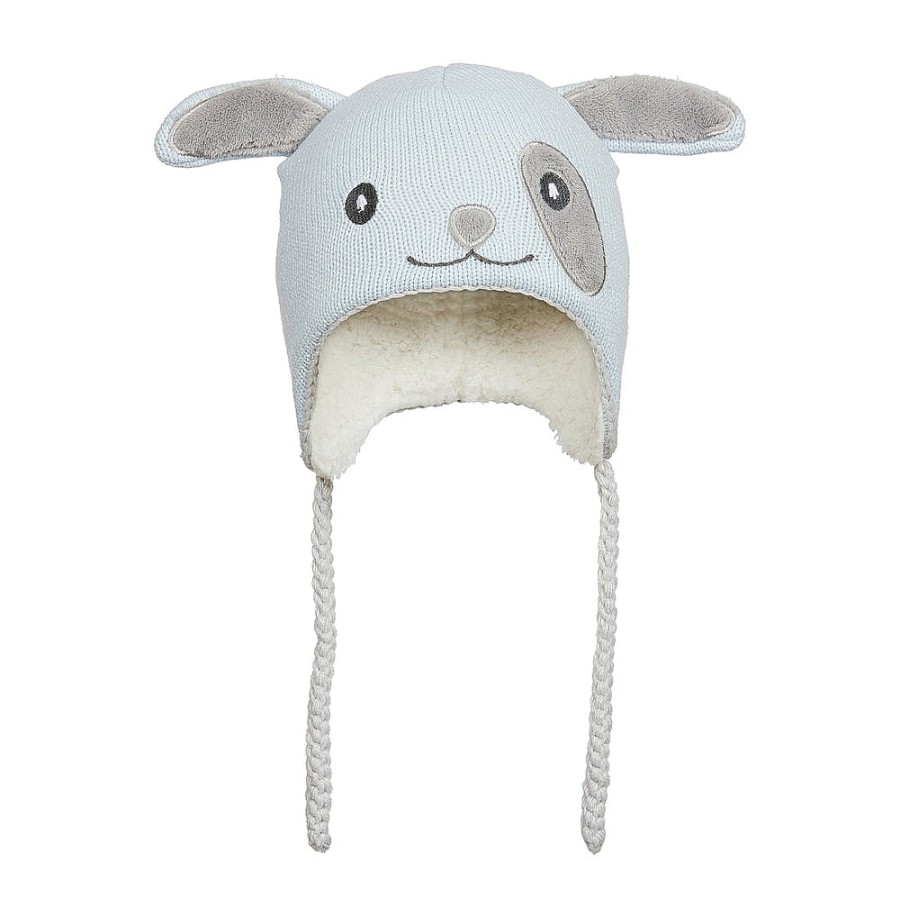 Nursery Snuggle Bugz | Sherpa Animal Hat Blue