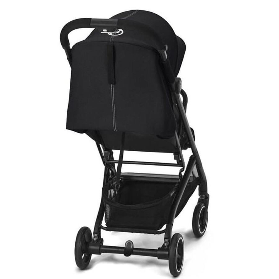 Strollers Snuggle Bugz Lightweight & Travel Strollers | 2023 Beezy Ultra Compact Stroller Moon Black