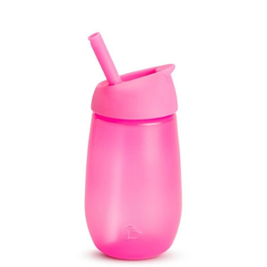 Feeding Snuggle Bugz | Simple Clean Straw Cup 10Oz Pink