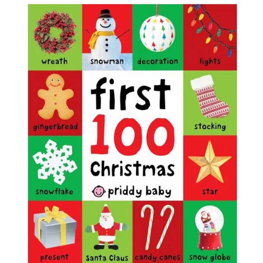 Toys Snuggle Bugz Books | First 100 Christmas Words