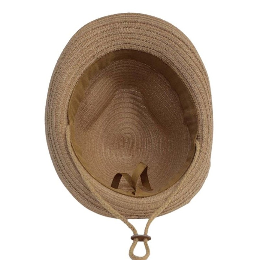 Nursery Snuggle Bugz | Flexible Straw Fedora Hat