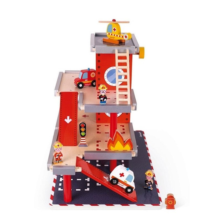 Toys Snuggle Bugz Dolls | Wooden Fire Station