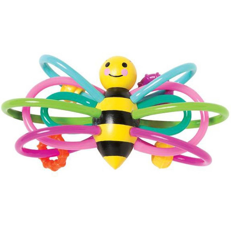 Toys Snuggle Bugz Sensory Toys | Winkel Teether Rattle Toy - Animals