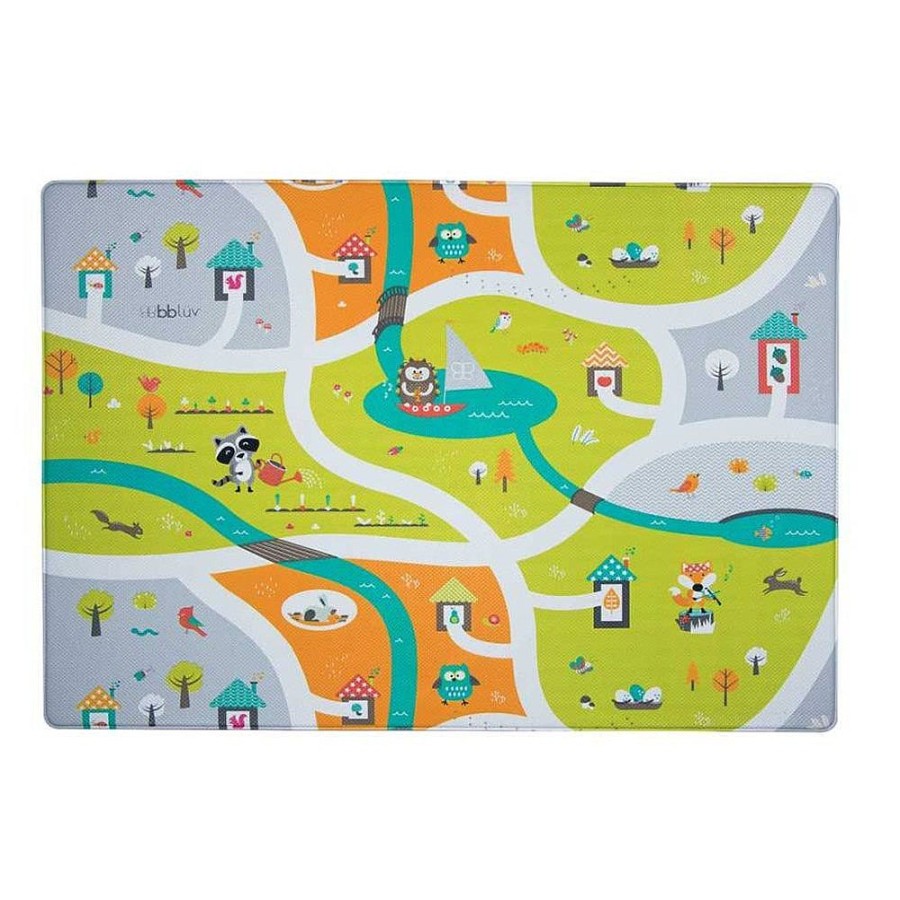 Toys Snuggle Bugz Activity Toys | Multi-Playmat-Forest Roads