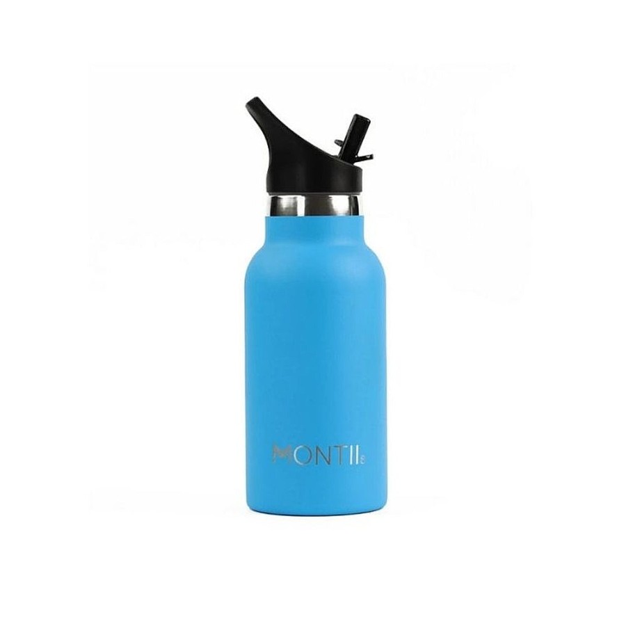 Feeding Snuggle Bugz | Insulated Mini Drink Bottle - 350Ml Blue