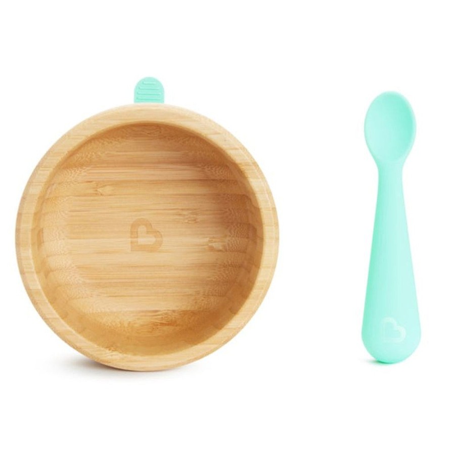 Feeding Snuggle Bugz | Bambou Suction Bowl & Spoon Set