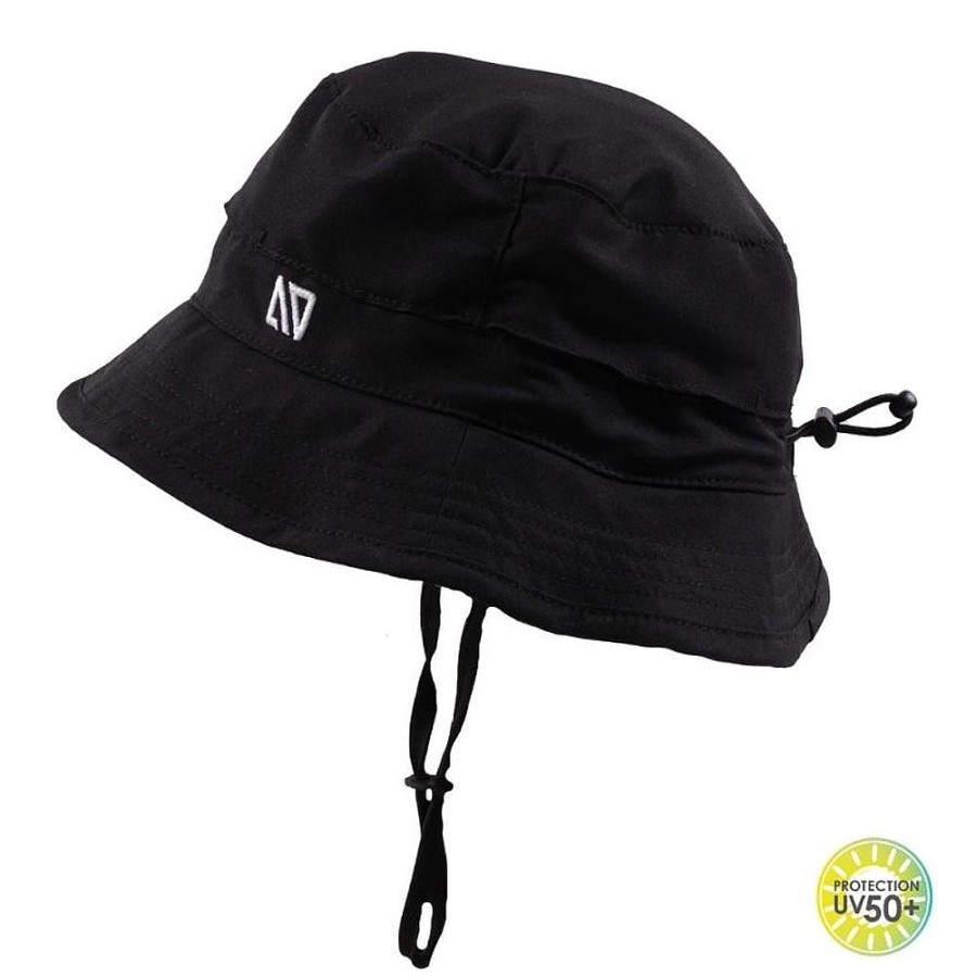 On-The-Go Snuggle Bugz | Uv 50 Bucket Hats Black