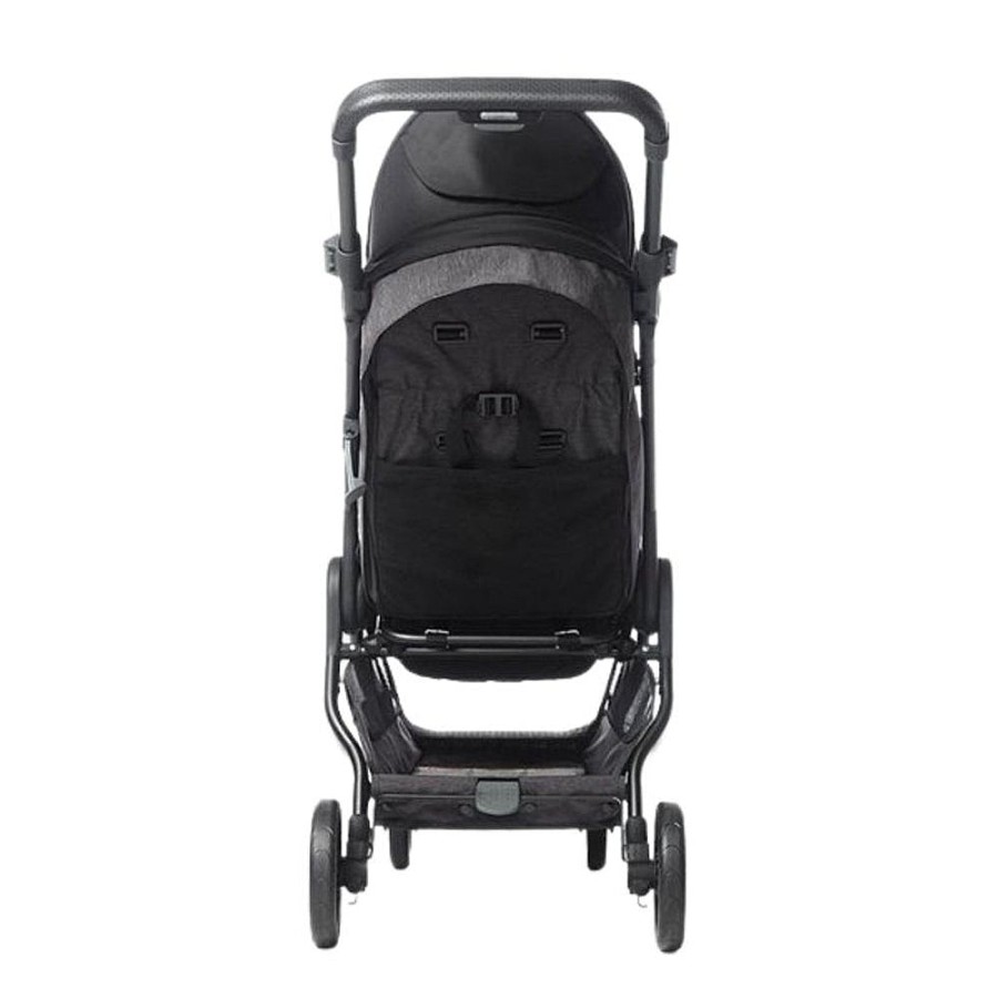 Strollers Snuggle Bugz Lightweight & Travel Strollers | Metro+ Compact City Stroller Black