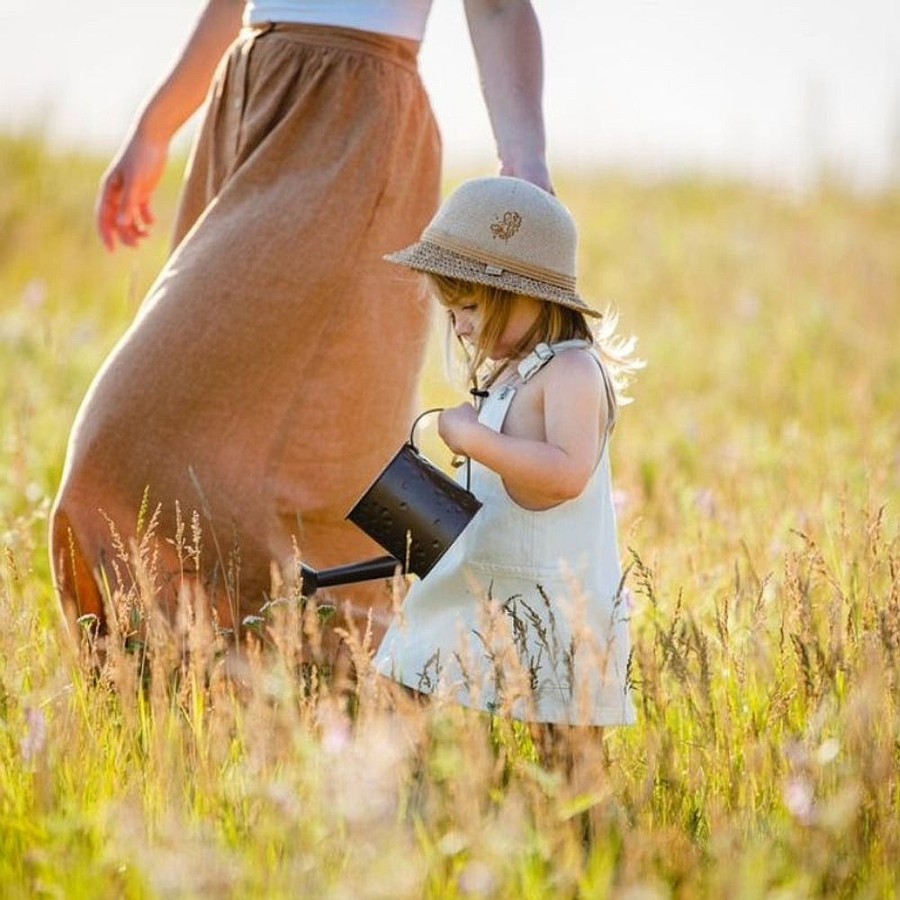 Nursery Snuggle Bugz | Girls Straw Beach Hat