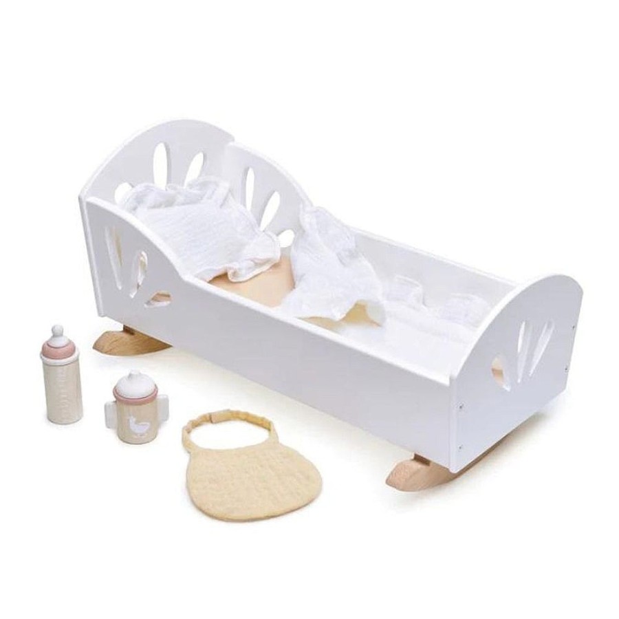 Toys Snuggle Bugz Dolls | Sweet Swan Dolly Bed