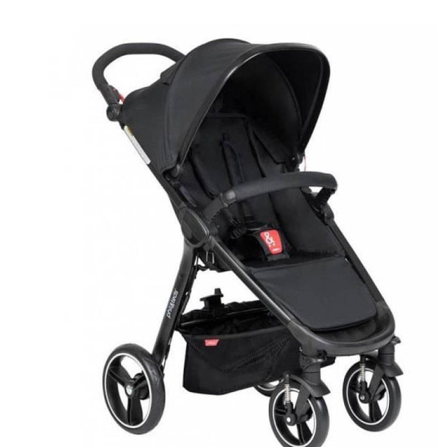 Strollers Snuggle Bugz All-Terrain Strollers | Smart Buggy Stroller - Black