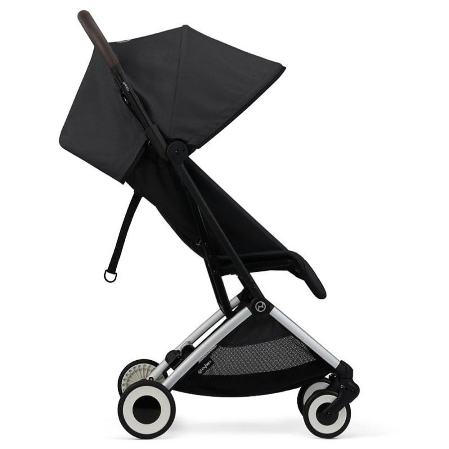 Strollers Snuggle Bugz Lightweight & Travel Strollers | Orfeo Lightweight Stroller Moon Black