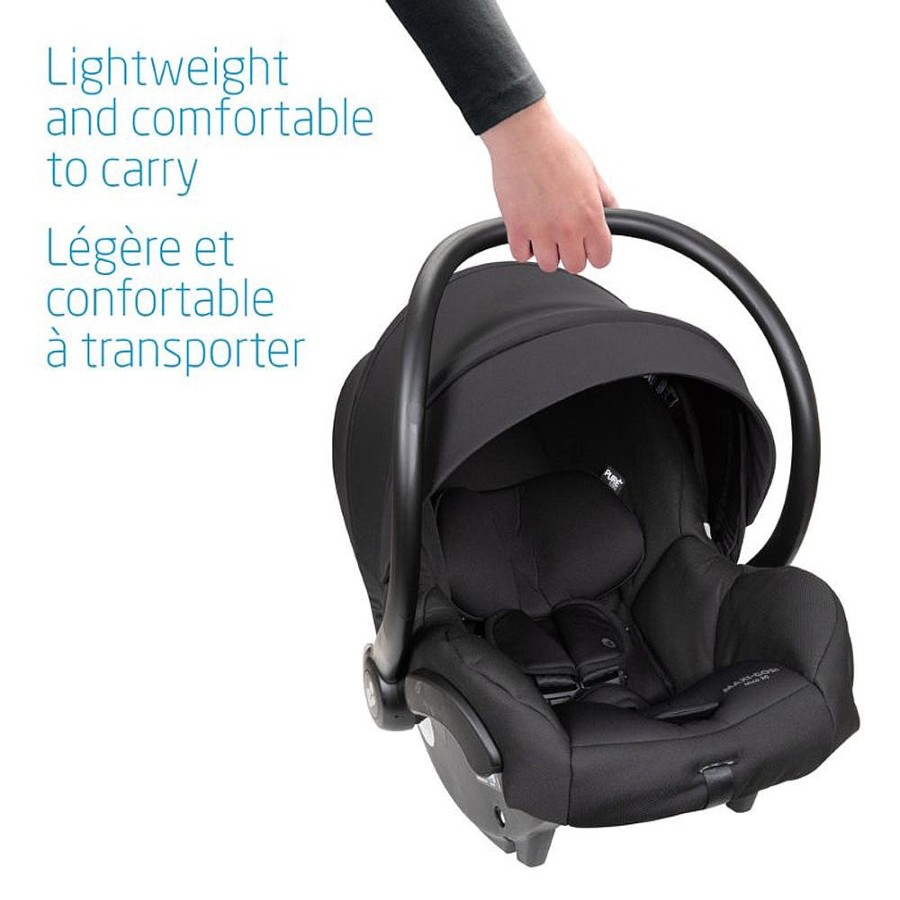 Strollers Snuggle Bugz Travel Systems | Gia Xp Travel System - Midnight Black