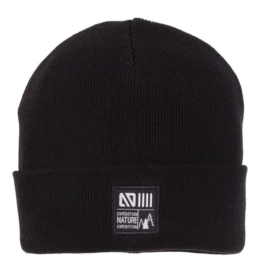 On-The-Go Snuggle Bugz | Knit Hat Black