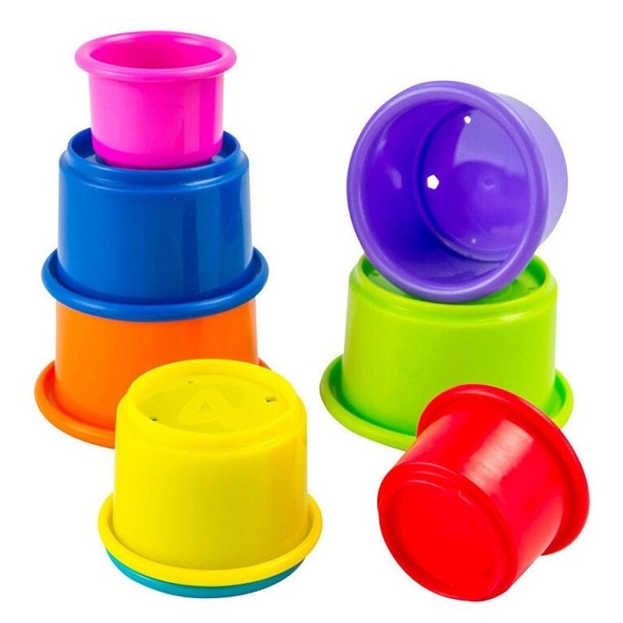 Toys Snuggle Bugz Sensory Toys | Pile And Play Stacking Cups