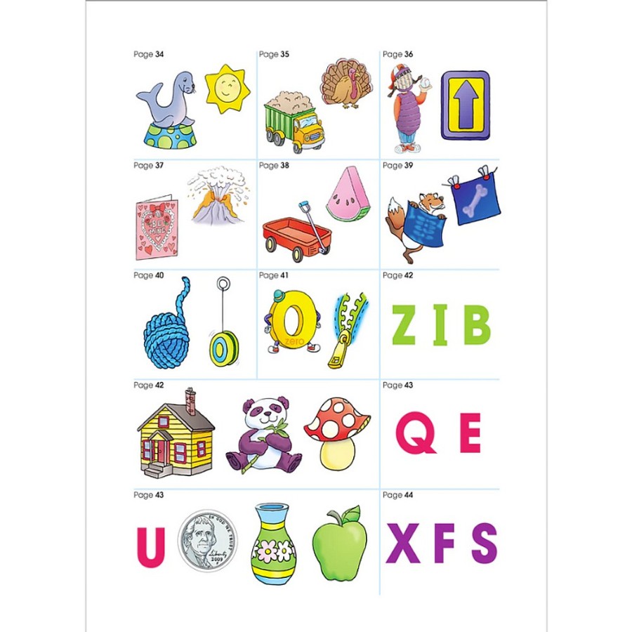 Toys Snuggle Bugz Books | Alphabet Stickers Workbook