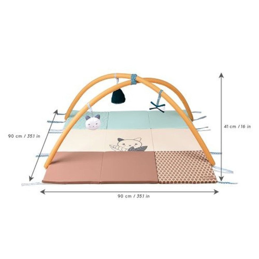 Toys Snuggle Bugz Activity Toys | Grow-With-Me Sensory Mat For Baby