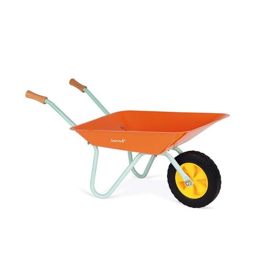 Toys Snuggle Bugz Pretend Play | Happy Garden Metal Wheelbarrow