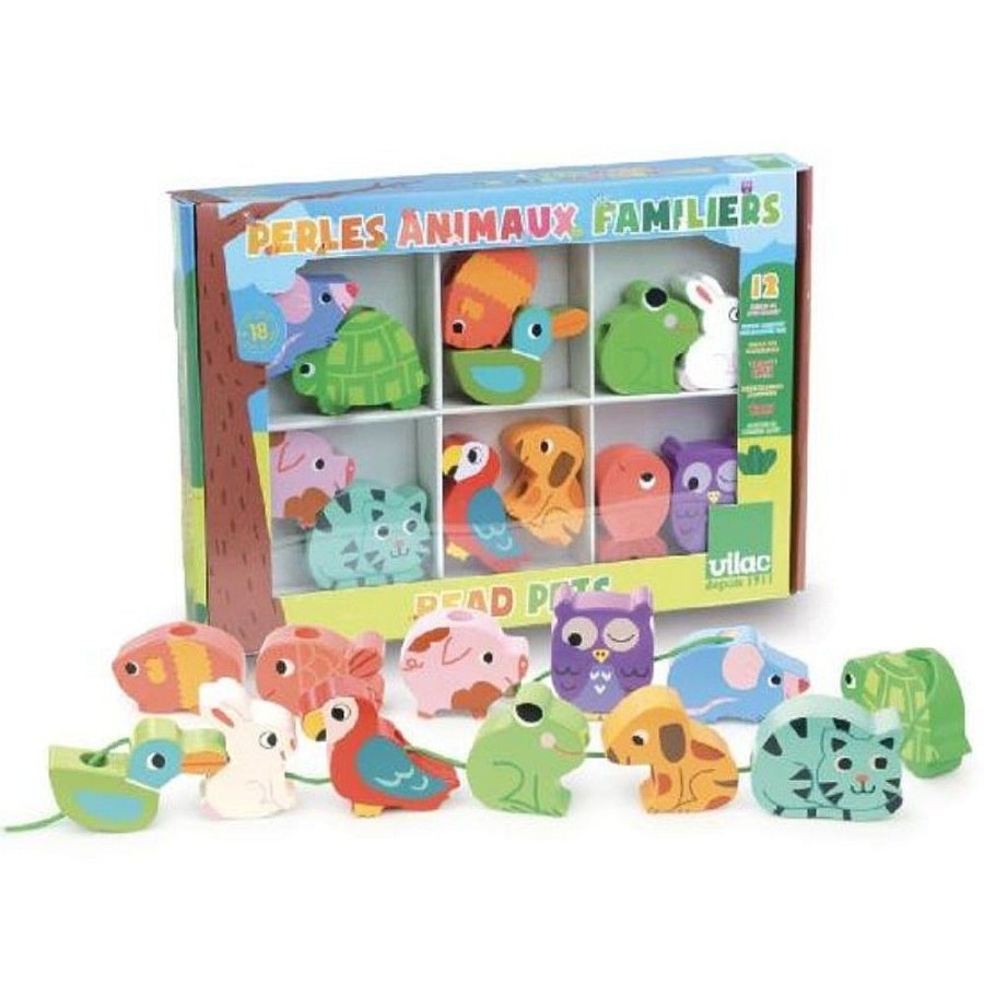 Toys Snuggle Bugz Sensory Toys | Threading Beads - Pets