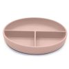 Feeding Snuggle Bugz | Divided Suction Plate Soft Blush