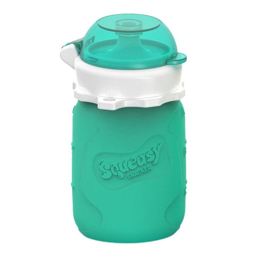 On-The-Go Snuggle Bugz | Squeasy Snacker Aqua Blue