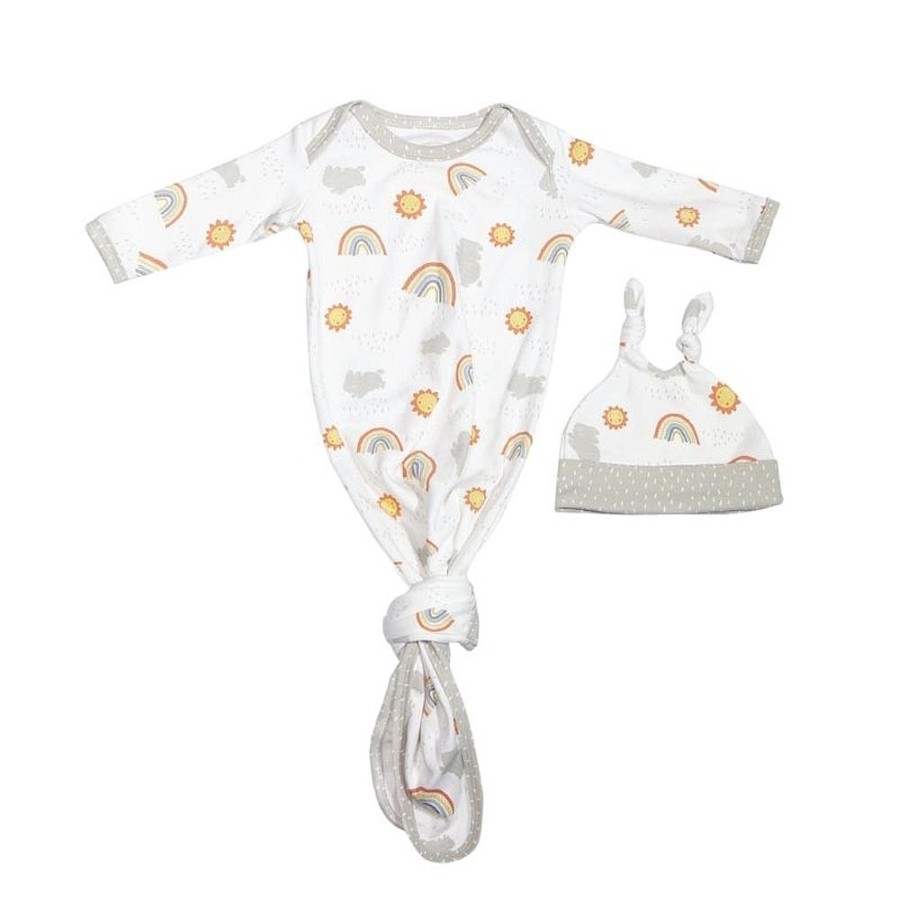 Nursery Snuggle Bugz | Knotty Gown And Hat Set