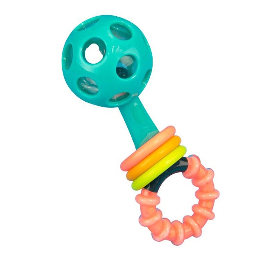 Toys Snuggle Bugz Sensory Toys | Peek-A-Boo Rattle