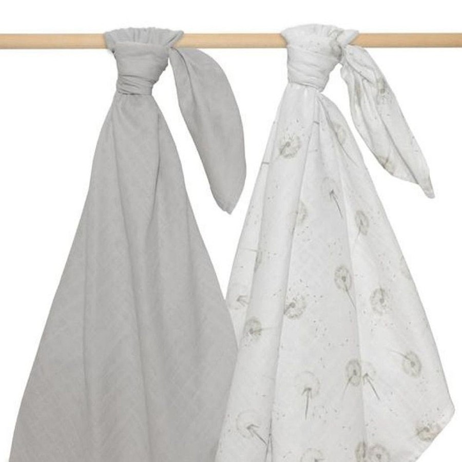 Nursery Snuggle Bugz | Organic Muslin Swaddle - 2 Pack