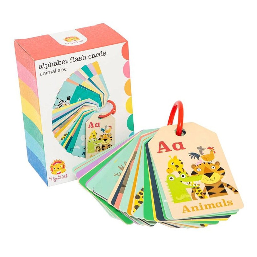 Toys Snuggle Bugz Educational Toys | Animal Abc Flash Cards