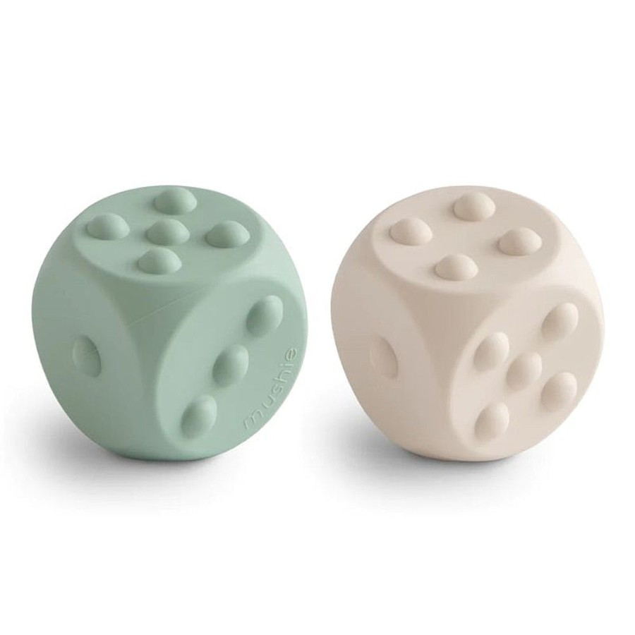 Toys Snuggle Bugz Sensory Toys | Dice Press Toy 2 Pack Cambridge Blue/Shifting Sand