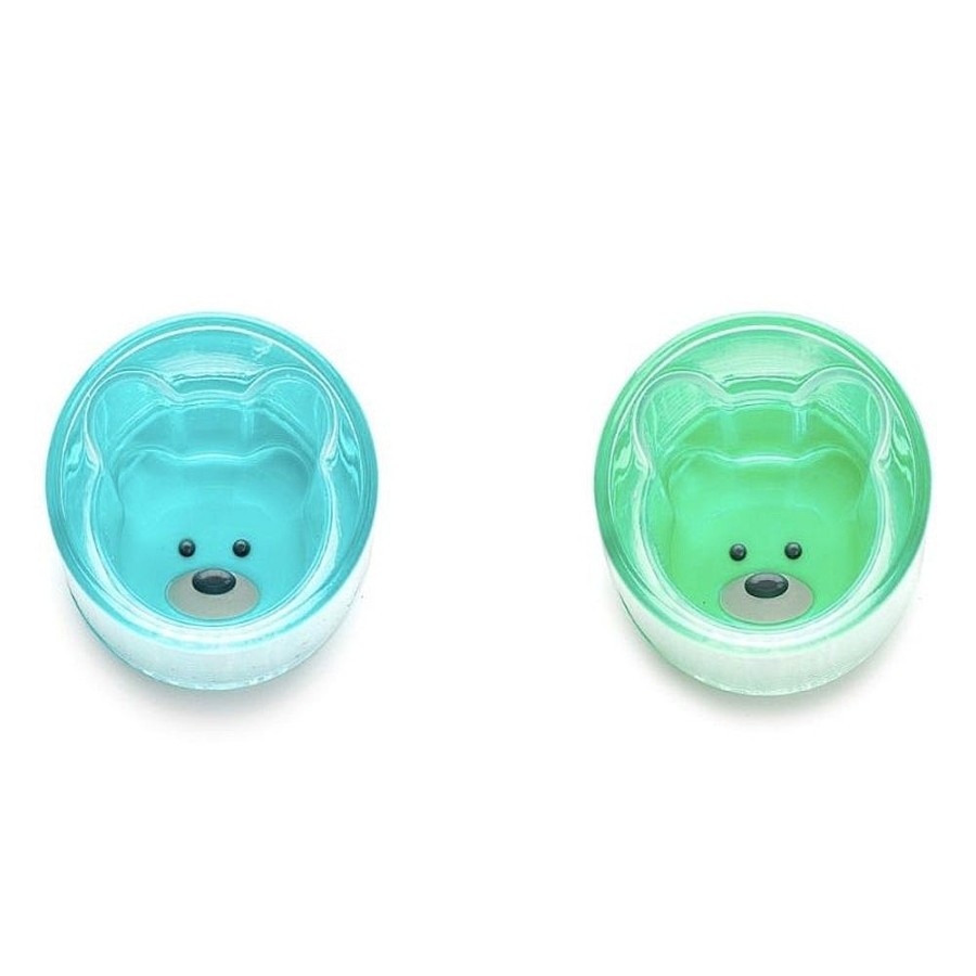 Feeding Snuggle Bugz | Double-Walled Bear Cup Blue