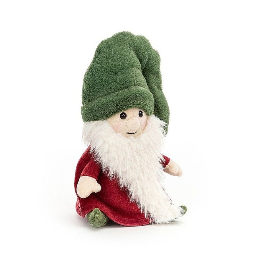 Toys Snuggle Bugz Plush Toys | Nisse Gnome Plush Toys Green