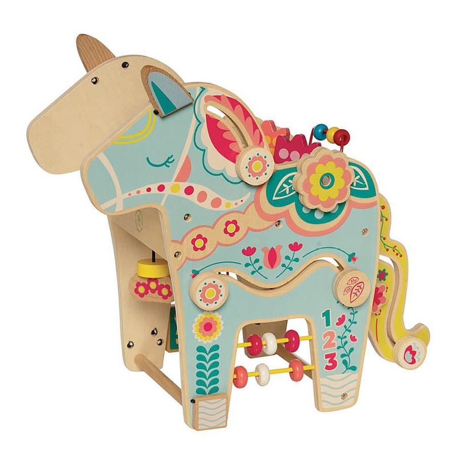 Toys Snuggle Bugz Activity Toys | Wooden Playful Pony