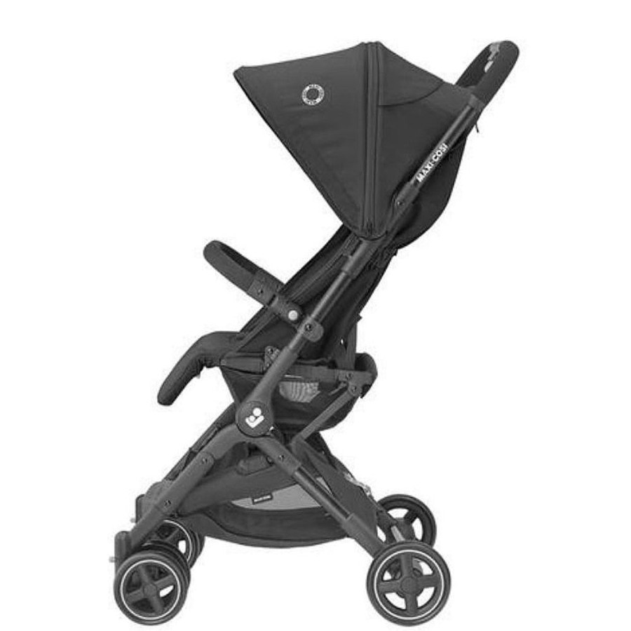 Strollers Snuggle Bugz Lightweight & Travel Strollers | Lara Ultra Compact Stroller Essential Black