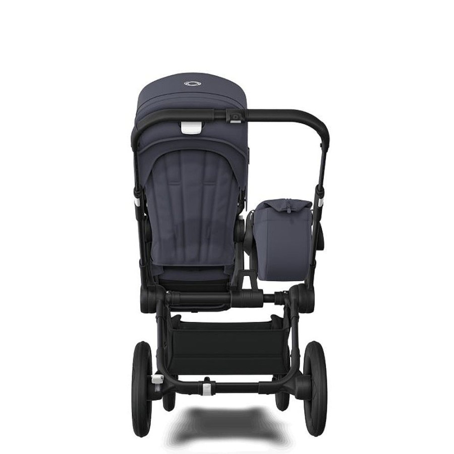 Strollers Snuggle Bugz Full Size Strollers | Donkey 5 Mono Complete Stroller Graphite/Stormy Blue