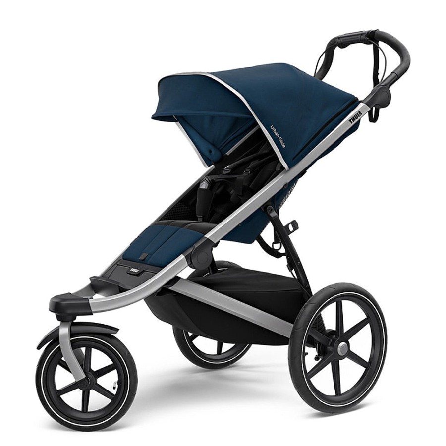 Strollers Snuggle Bugz All-Terrain Strollers | Urban Glide 2 Stroller Majolica Blue