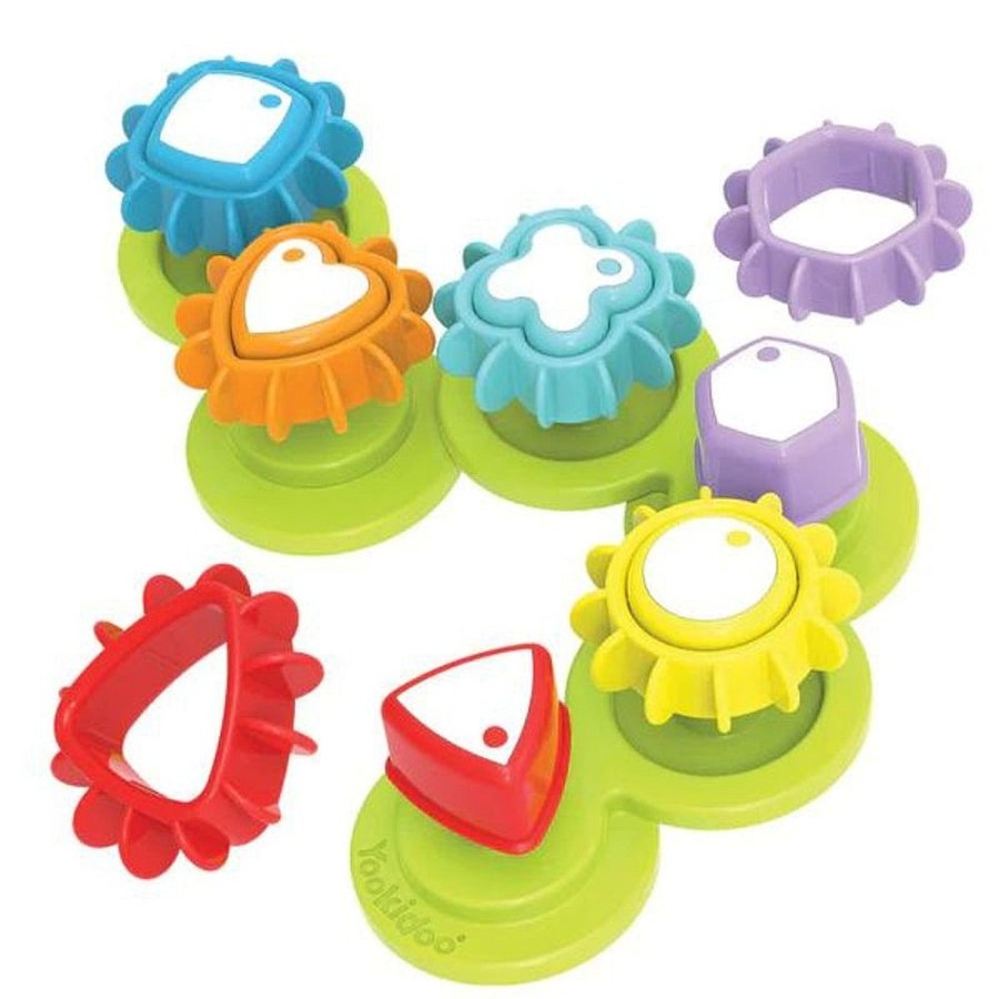 Toys Snuggle Bugz Educational Toys | Shape 'N' Spin Gear Sorter