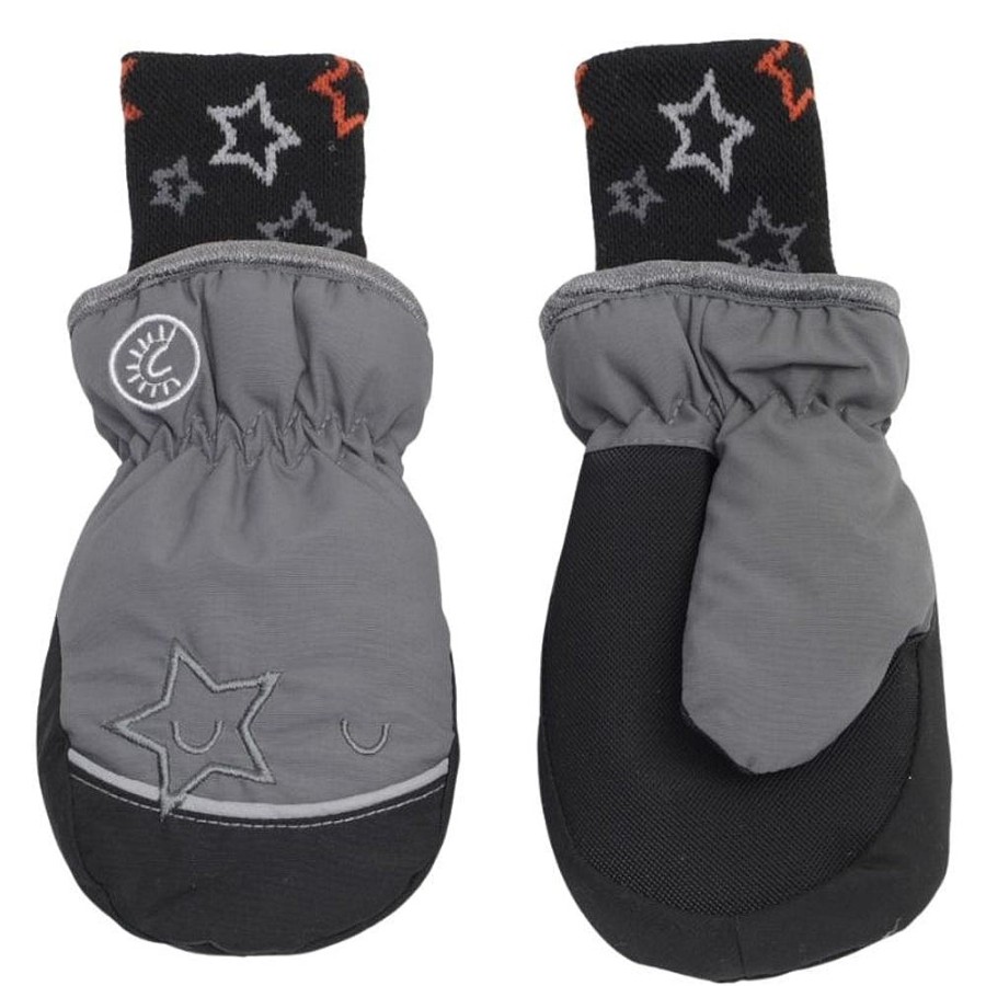 Nursery Snuggle Bugz | Long Cuff Mitt Black