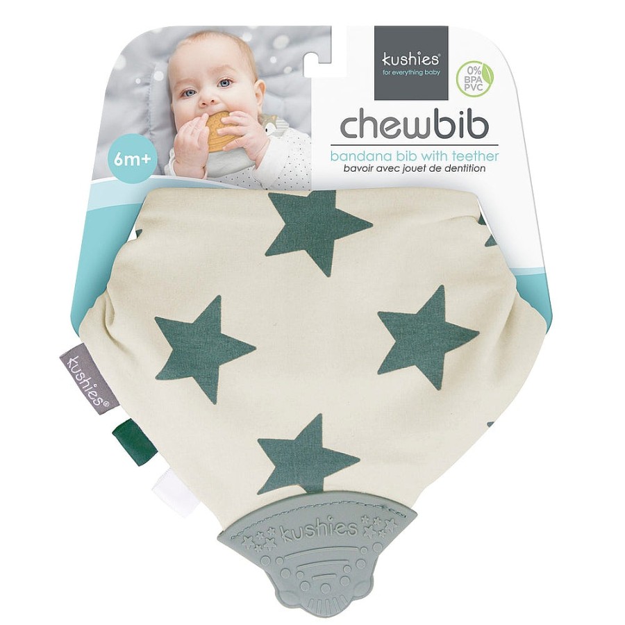 Feeding Snuggle Bugz | Chewbib Drool Bib Blue Ray