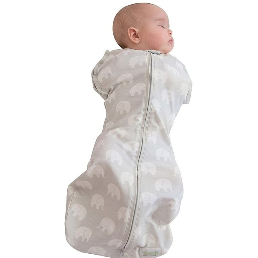 Nursery Snuggle Bugz | Original Swaddle - Grey Elephant