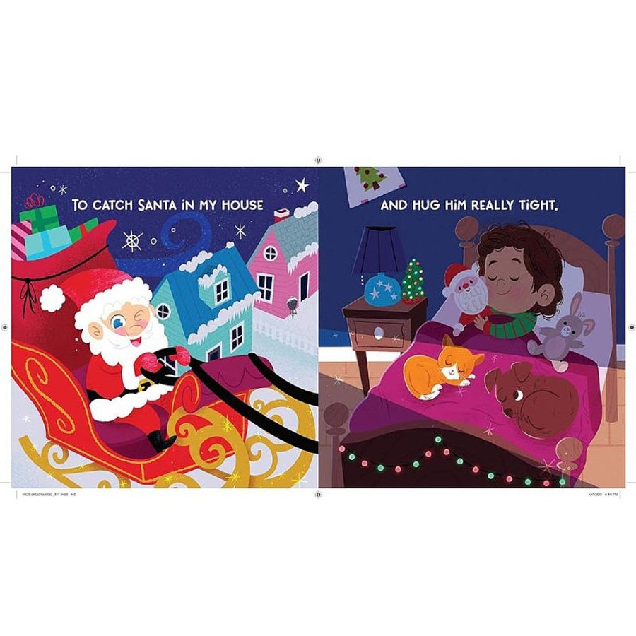 Toys Snuggle Bugz Books | My First How To Catch Santa Claus