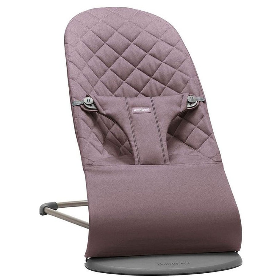 On-The-Go Snuggle Bugz | Bouncer Bliss - Cotton Dark Purple