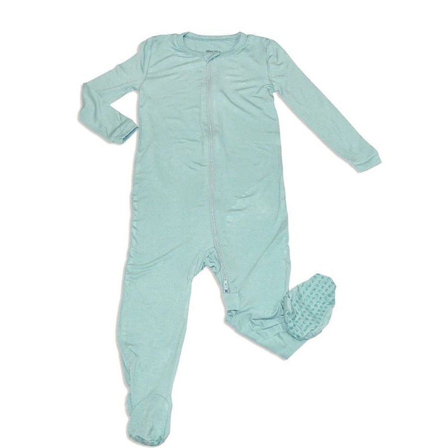 Nursery Snuggle Bugz | Bamboo Footed Sleepers Bluebonnet