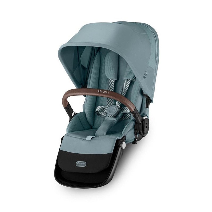 Strollers Snuggle Bugz Stroller Accessories | Gazelle S 2023 Second Seat Lava Grey