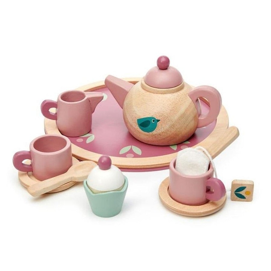 Toys Snuggle Bugz Pretend Play | Birdie Tea Set