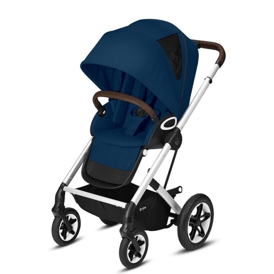 Strollers Snuggle Bugz Lightweight & Travel Strollers | Talos S Lux Stroller Navy Blue