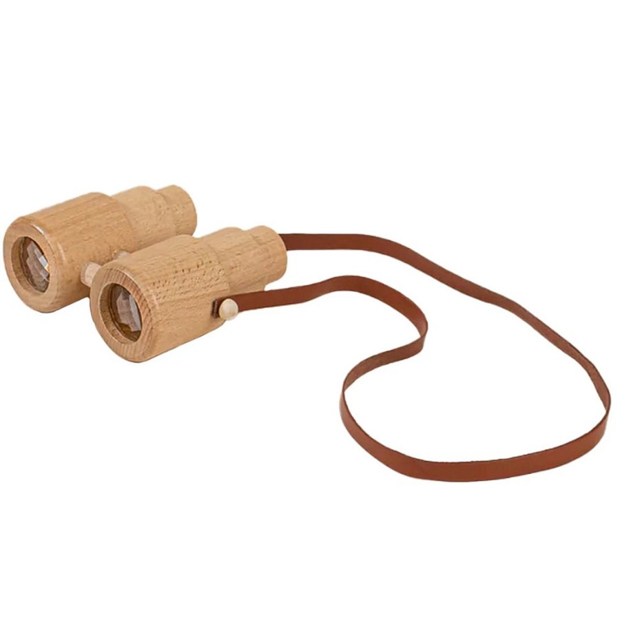 Toys Snuggle Bugz Wooden Toys | Wooden Binoculars