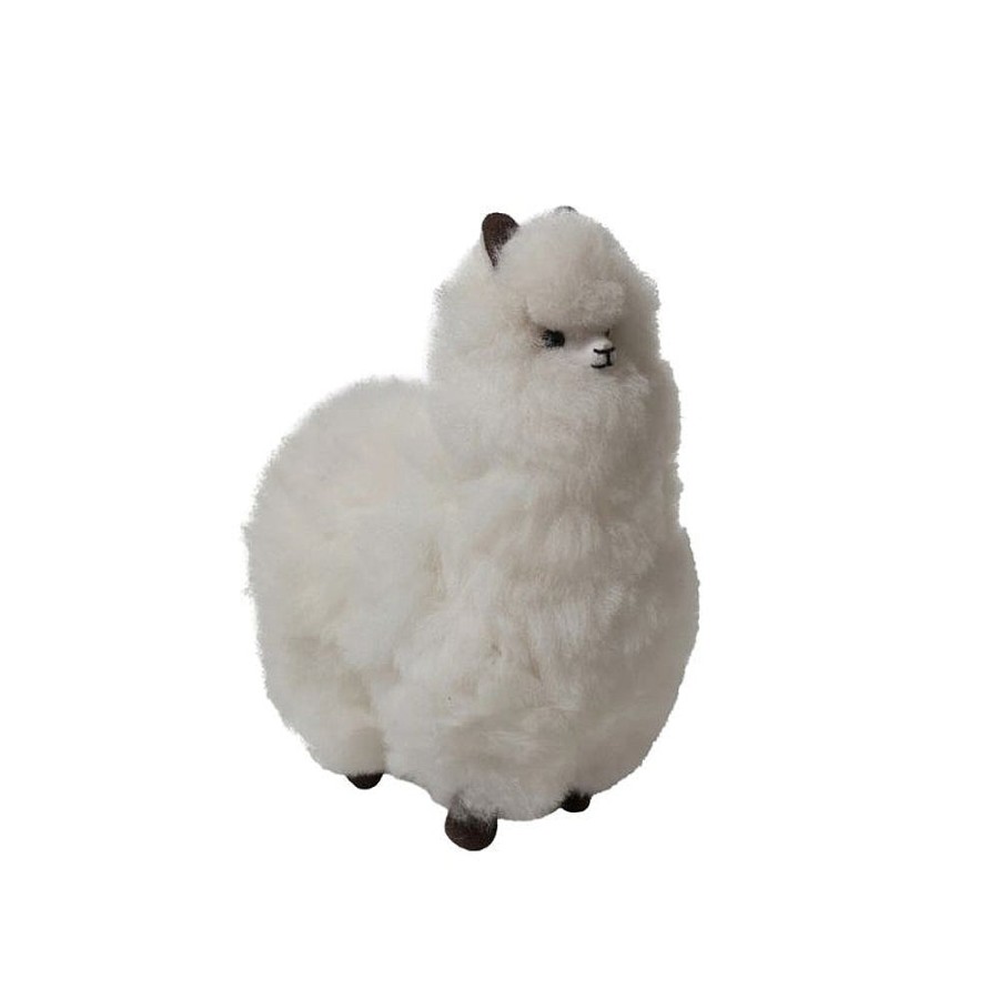 Toys Snuggle Bugz Dolls | Standing Alpaca - White